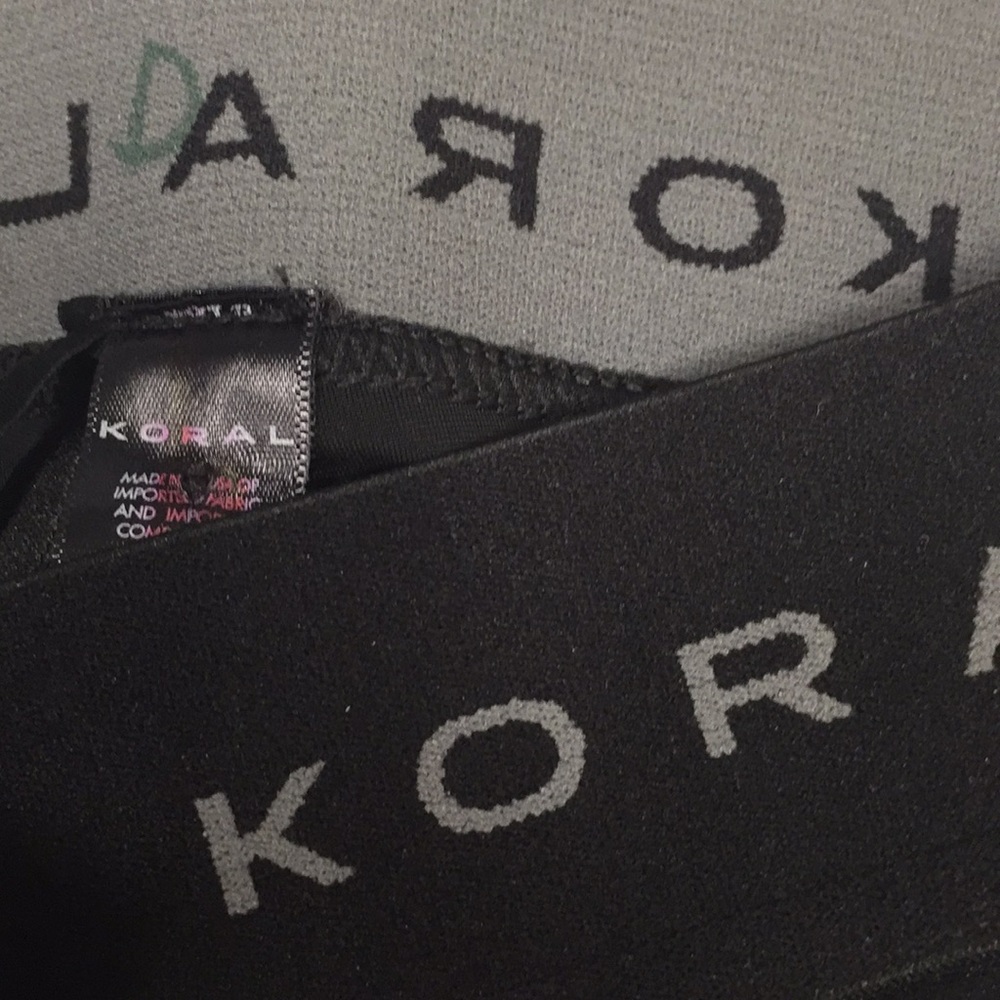 KORAL sz S Aden Black lustrous midrise legging - Picture 7 of 9